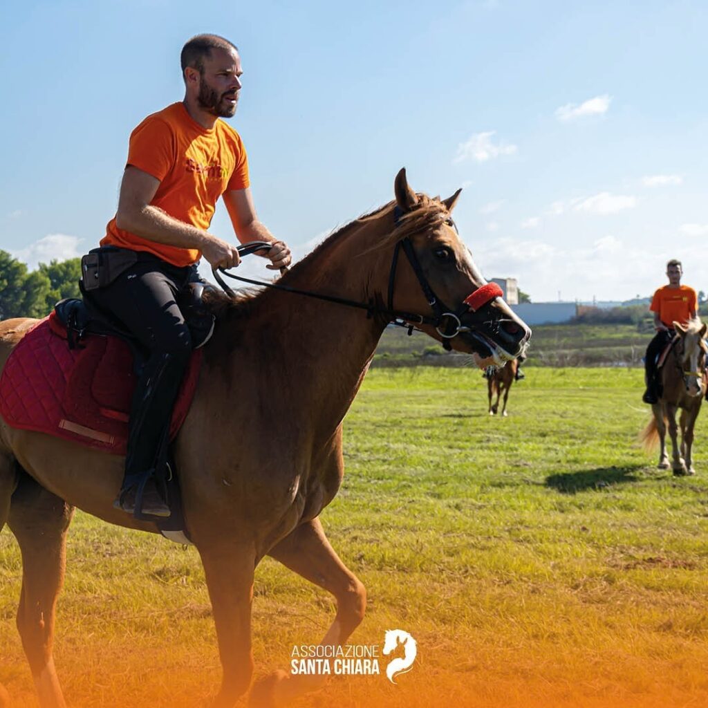 Passeggiate a cavallo a Ugento Associazione Santa Chiara